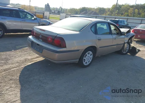 2002 Chevrolet Impala z USA, uszkodzony, nr VIN 2G1WF55EX29373574